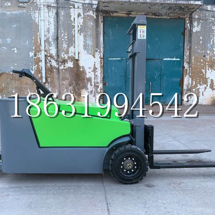 国姓乡小型电动叉车1吨2吨步行站驾式电瓶堆高充电装卸车液压升降车铲车